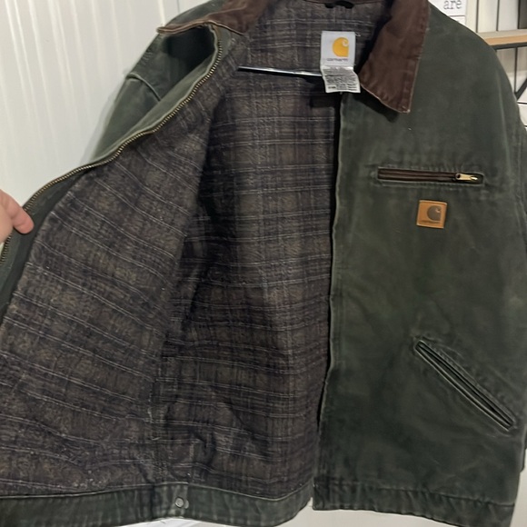 Vintage Carhartt Barn Detroit Jacket Durable Canvas - Picture 8 of 9